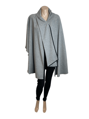 Sabena Wool & Cashmere Woven Cape, Coat, Sebena - Dressed By Swish