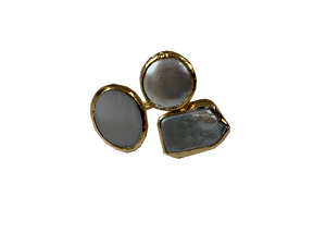 Eliza Moore Three Stone Ring, Ring, Eliza Moore - Dressed By Swish