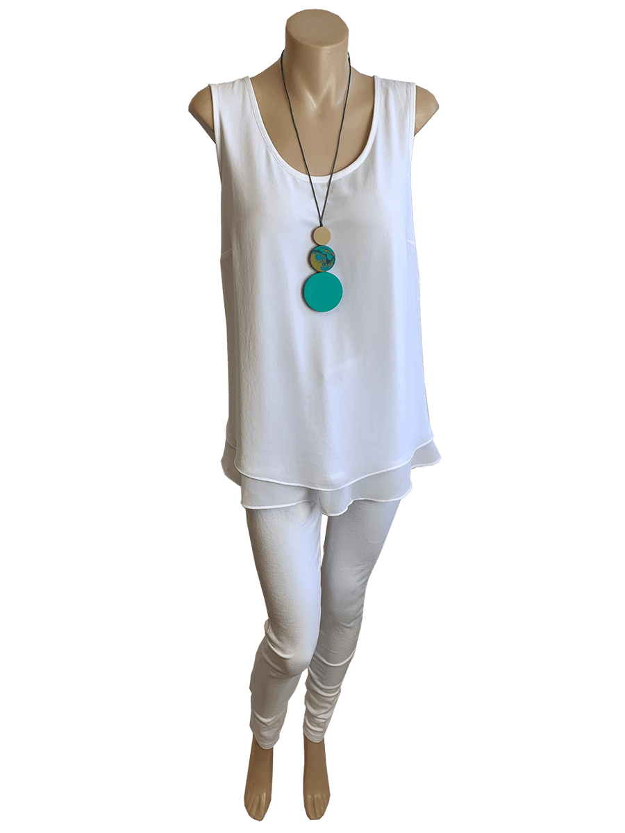 RTM (Room To Move) Sleeveless Top, Top, RTM - Dressed By Swish