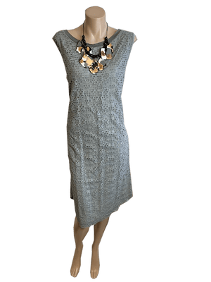 NU Grey Sleeveless Dress, Dress, Nu - Dressed By Swish