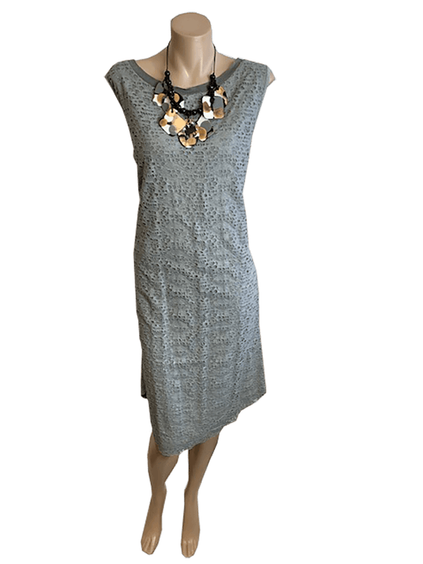 NU Grey Sleeveless Dress, Dress, Nu - Dressed By Swish