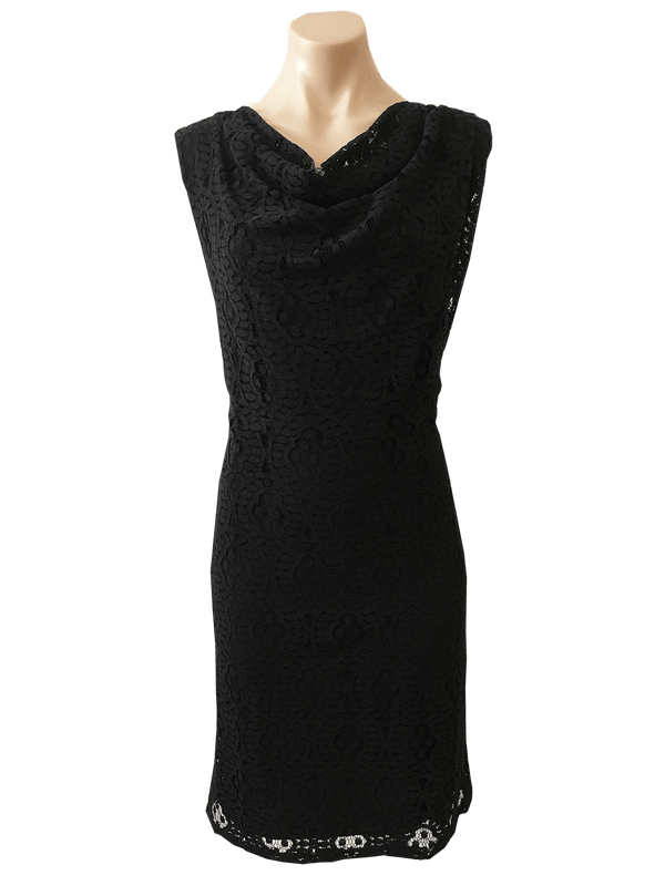 Nu Black Lace Dress, Dress, Nu - Dressed By Swish