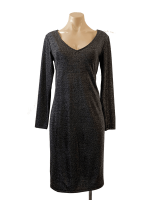 OPM Bodycon Glimour Dress Long Sleeve V Neck, Dress, OPM - Dressed By Swish