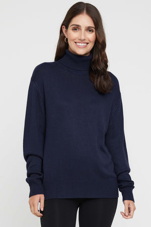 Turtle Neck Bamboo Knit