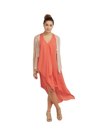 Sleeveless Asymmetrical Dress, Dress, Ping Pong - Dressed By Swish