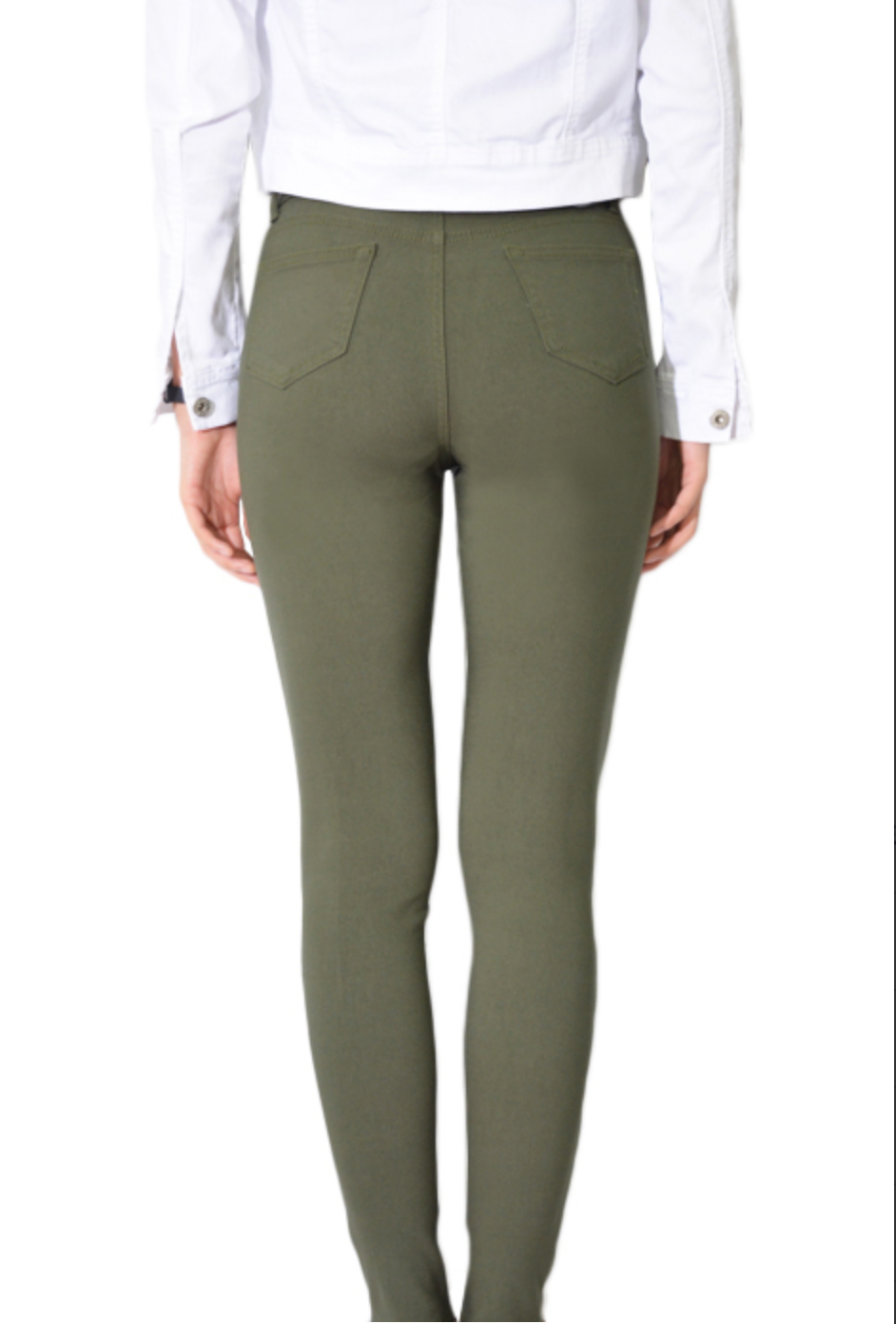 Wakee Jeggings High Rise In Khaki