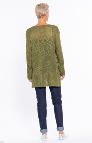 Cafe Latte Hi Lo Knitted Top