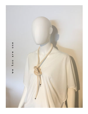 We Too Are One, Arya Rope Lariat Necklace, Necklace, We too are one - Dressed By Swish