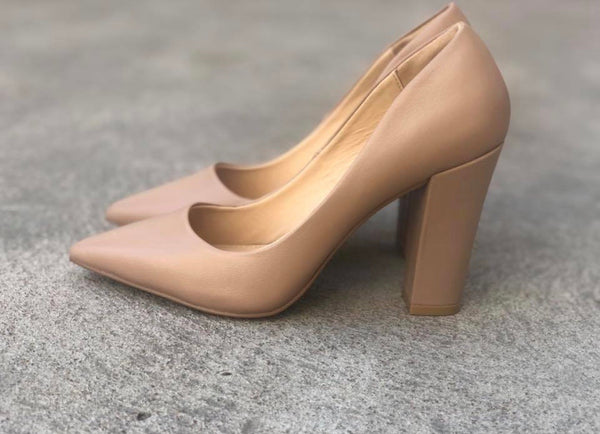 Human Premium Shoes - Frisco Nude, Shoes, Human Premium - Dressed By Swish