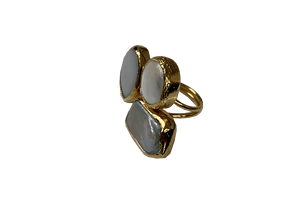 Eliza Moore Three Stone Ring, Ring, Eliza Moore - Dressed By Swish